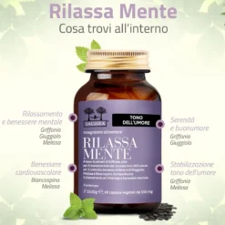 Salugea Rilassa Mente Buonumore Calma E Lucidità Mentale 60 Capsule