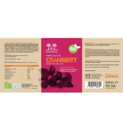 Salugea Succo Di Cranberry Biologico 100% Puro 500ml