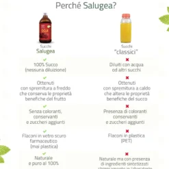Salugea Succo Di Goji Biologico 100% Puro 500ml