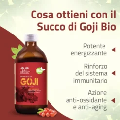 Salugea Succo Di Goji Biologico 100% Puro 500ml