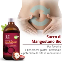 Salugea Succo Di Mangostano Biologico 100% Puro 500ml