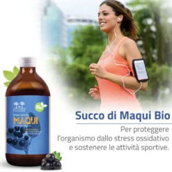 Salugea Succo Di Maqui Biologico 100% Puro 500ml