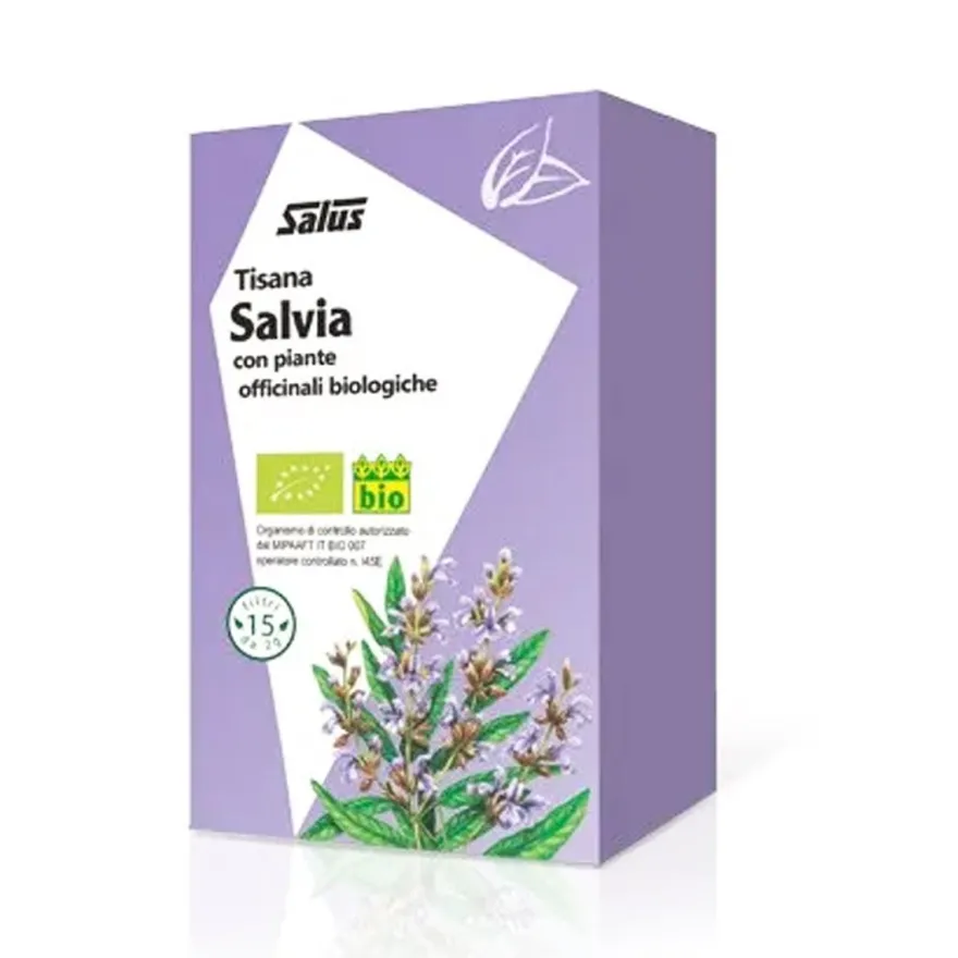Salvia Tisana Antinfiammatoria Digestiva Bio 15 Filtri
