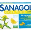 Sanagol Gola Voce Limone 24 Caramelle