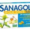 Sanagol Gola Voce Miele Limone 24 Caramelle