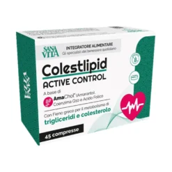 Sanavita Colestlipid Active Control Integratore Trigliceridi E Colesterolo 45 Compresse