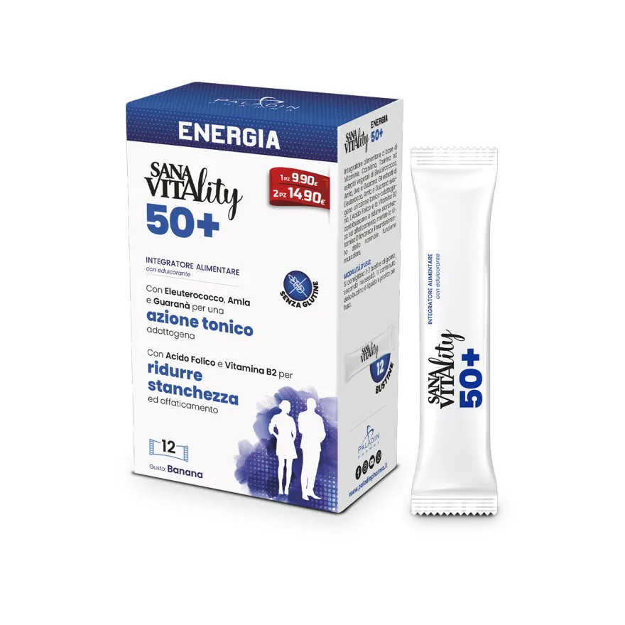 Sanavitality Energia 50+ 12 Stick Pack