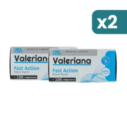 Sanavita Valeriana Integratore 2 confezioni da 100 Compresse