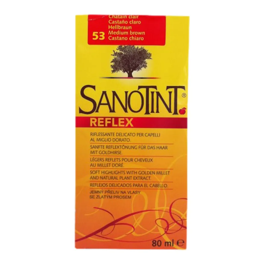 Sanotint Riflessante Castano Chiaro 80ml 1 Flacone