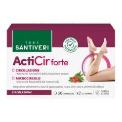 Santiveri Acticir Forte Integratore Circolazione Venotonico 30 Compresse