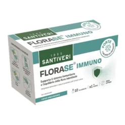 Santiveri Florase Immuno Integratore Sistema Immunitario E Flora Batterica Intestinale 10 Flaconcini
