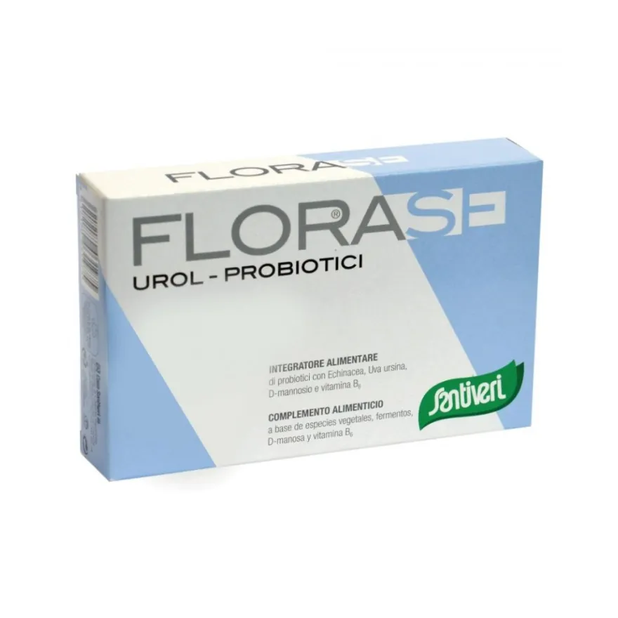 Santiveri Florase Urol Integratore Probiotico Funzionalità Vie Urinarie 40 Capsule