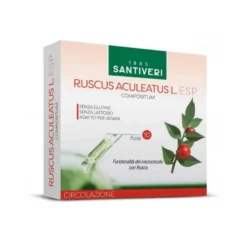 Santiveri Ruscus Aculeatus E.s.p. Integratore Circolazione 10 Fiale
