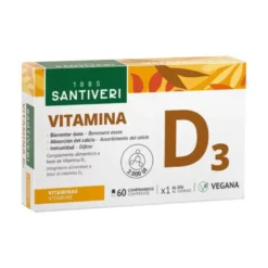 Santiveri Vitamina D3 2000ui Integratore Salute Ossa 60 Compresse