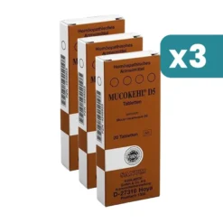 Sanum Mucokehl D5 omeopatico sistema linfatico tripacco 3x20 compresse