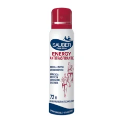 Sauber Energy Antitraspirante Deodorante Spray 72h 150ml