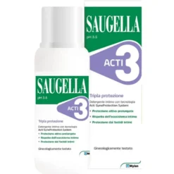 Saugella Acti3 Detergente Intimo 500ml