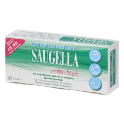 Saugella Assorbenti Interni Cotton Touch Mini 16 Pezzi