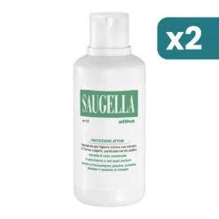 Saugella Attiva Detergente Intimo Donna 2 confezioni da 500ml