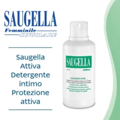 Saugella Attiva Detergente Intimo Donna 500ml