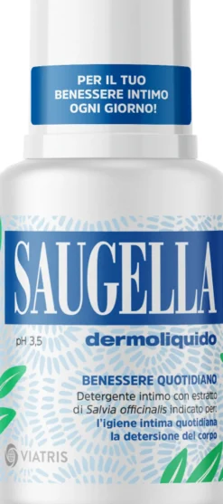 Saugella Dermoliquido Detergente Intimo 100ml