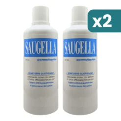 Saugella Dermoliquido pH3,5 detergente intimo protettivo bipacco 2x750ml