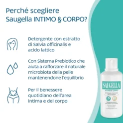 Saugella Detergente Intimo & Corpo 500ml