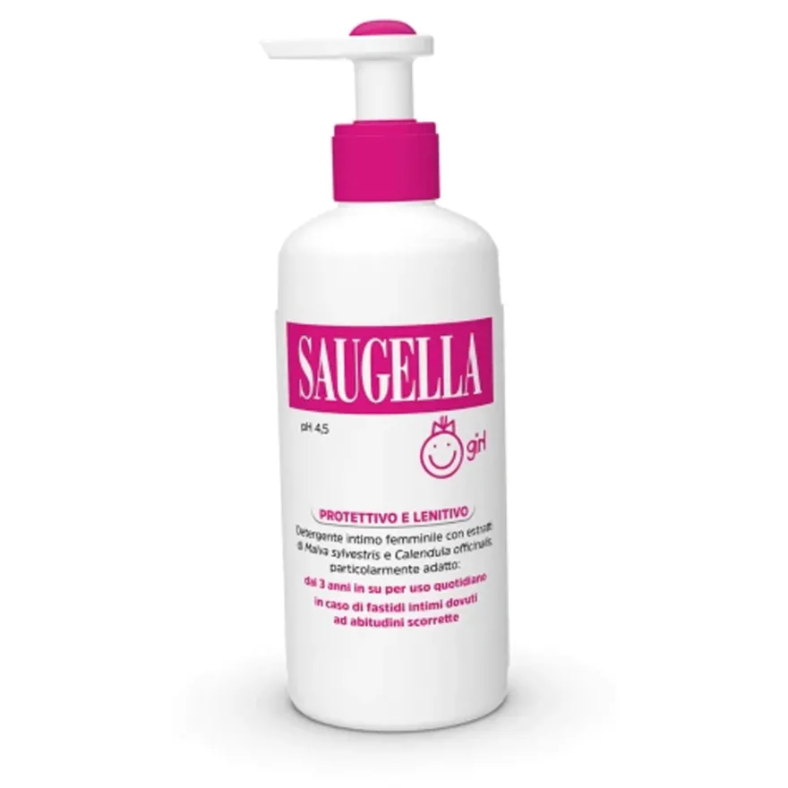 Saugella Girl Detergente Intimo Quotidiano Bambine 200ml
