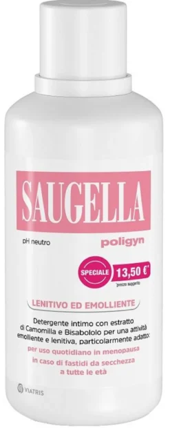 Saugella Poligyn Detergente Intimo Ph Neutro 500ml