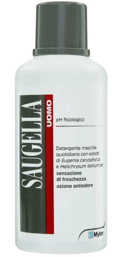Saugella Uomo Detergente Intimo Quotidiano 500ml