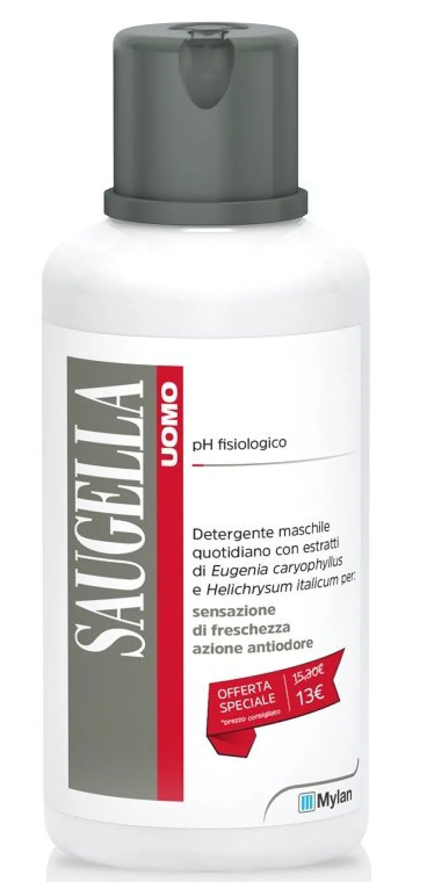 Saugella Uomo Detergente Intimo 500ml
