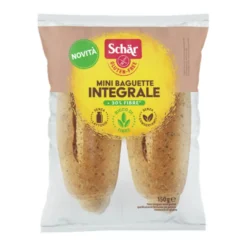Schar Mini Baguette Integrale Senza Glutine E Lattosio 4 Pezzi X 37,5g