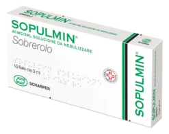Scharper Spa Sopulmin Soluzione Nebulizzatore Tosse Grassa 40mg 10 Fiale