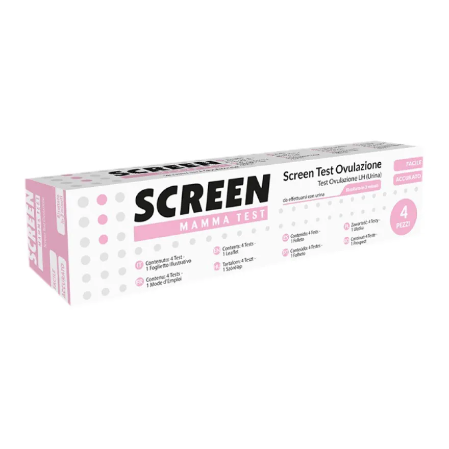 Screen Mamma Test Screen Test Ovulazione 4 Pezzi
