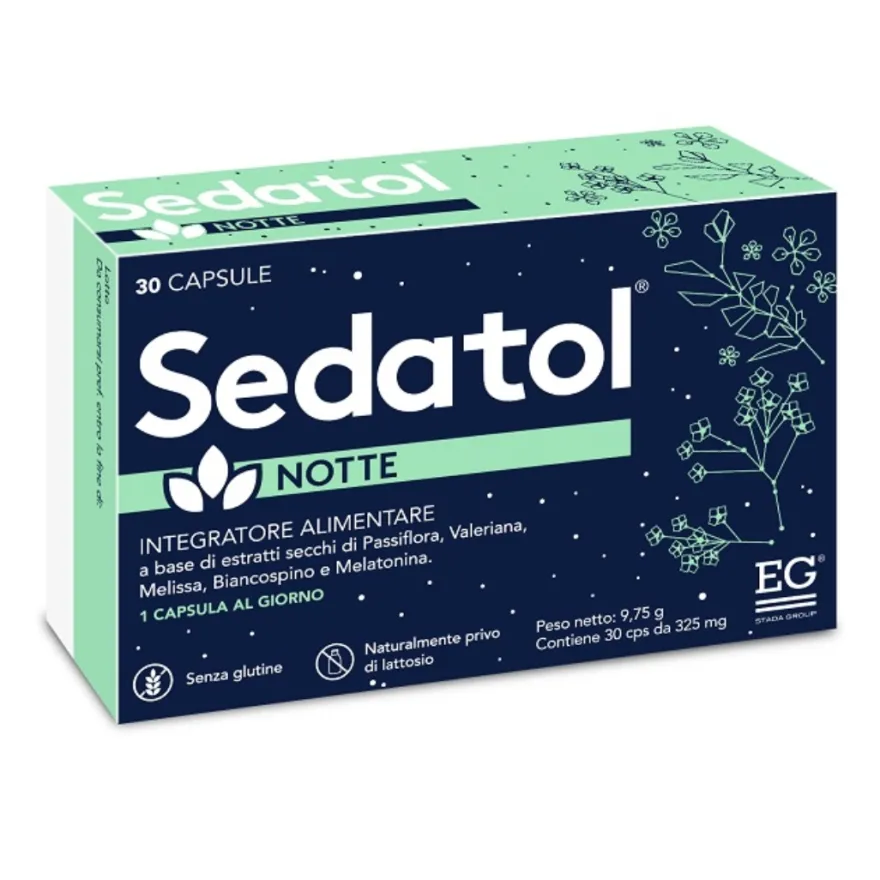 Sedatol Notte Nf Integratore Rilassante Per Sonno 30 Capsule