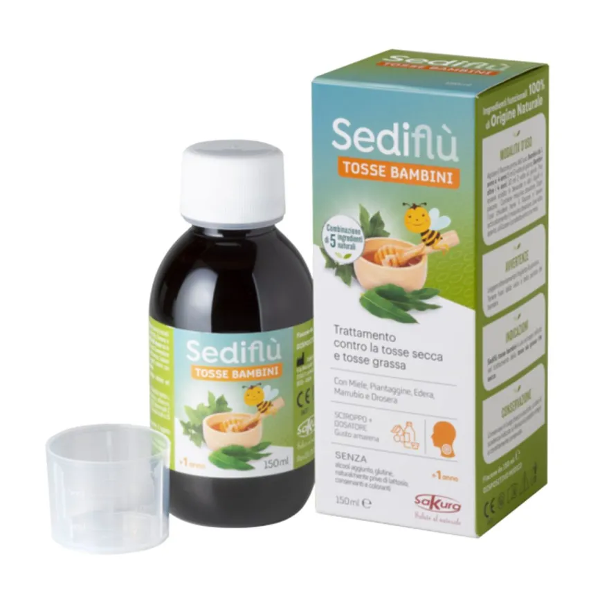 Sediflu Sciroppo Tosse Bambini 150ml