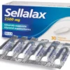 Sellalax 2500mg Glicerolo Lassativo Azione Immediata 30 Pezzi