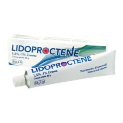 Sella Lidoproctene Crema Rettale Trattamento Emorroidi 30g