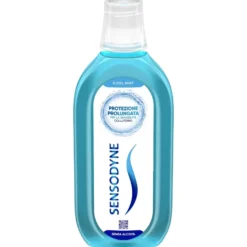 Sensodyne collutorio Cool mint Denti Sensibili alito Fresco Senza Alcool Gusto Menta 500ml