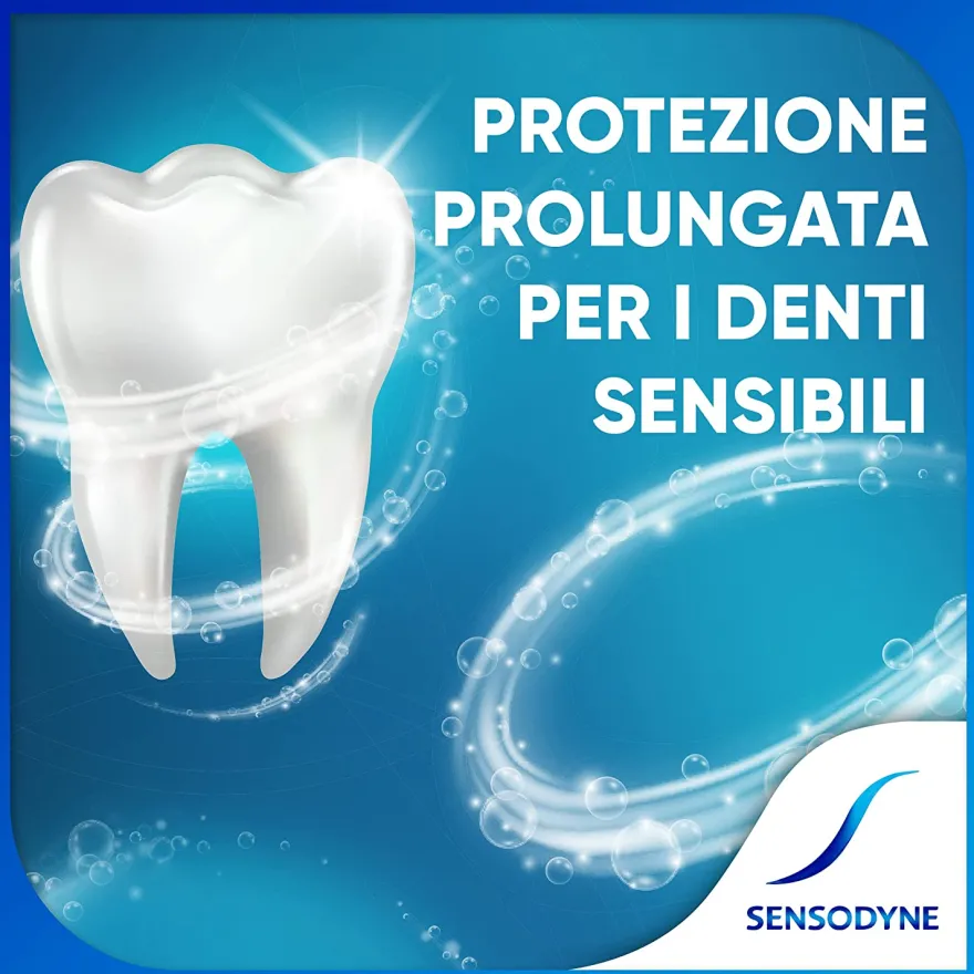 Sensodyne collutorio Cool mint Denti Sensibili alito Fresco Senza Alcool Gusto Menta 500ml