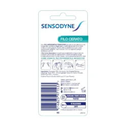 Sensodyne Filo Interdentale Cerato Con Fluoro Gusto Menta Fresca 30m