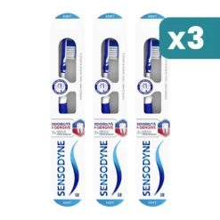 Sensodyne Sensibilità E Gengive Spazzolino Morbido Per Denti Sensibili Soft 3 Pezzi