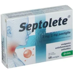 Septolete 3mg/1mg Pastiglie Gola Aroma Cola 16 Pastiglie