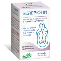 Serebiotin Integratore Fermenti Lattici Vivi 20 Capsule