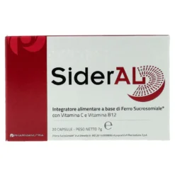 Sideral Integratore Carenza Ferro 20 Capsule