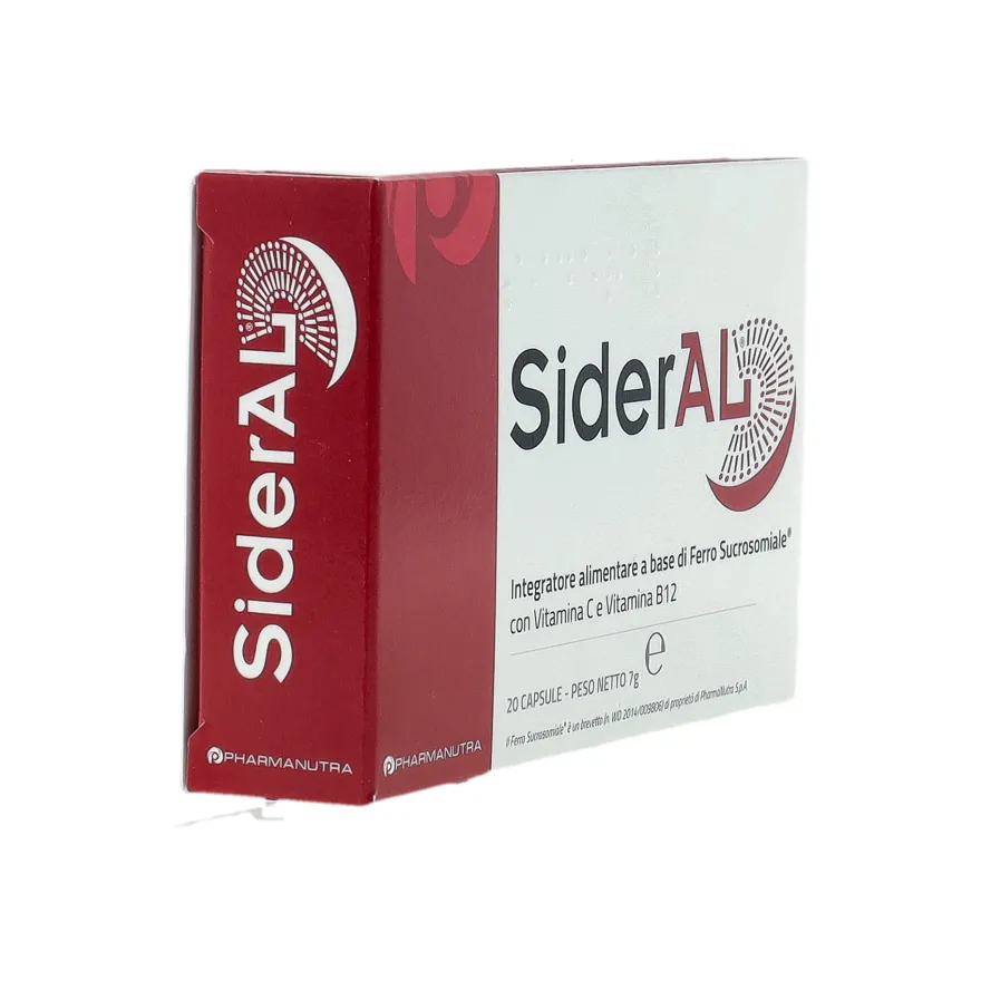Sideral Integratore Carenza Ferro 20 Capsule