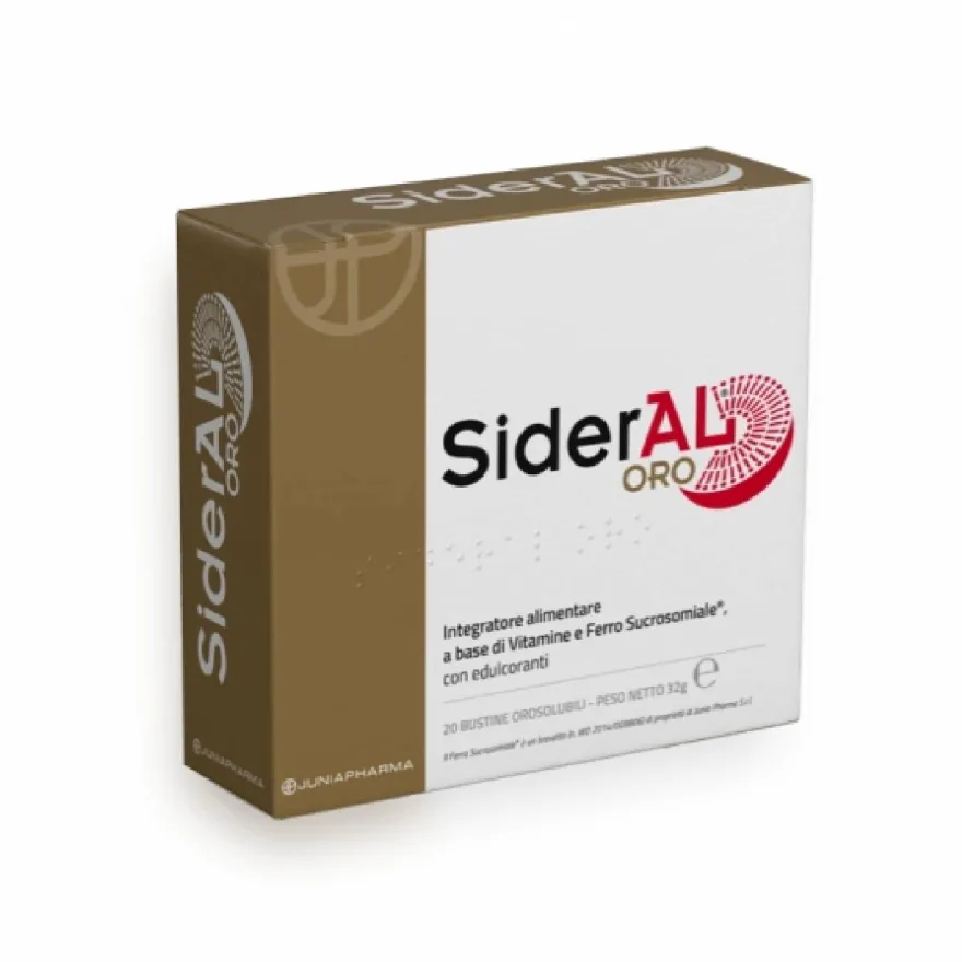 Sideral Oro Integratore Vitamine E Ferro 20 Stick