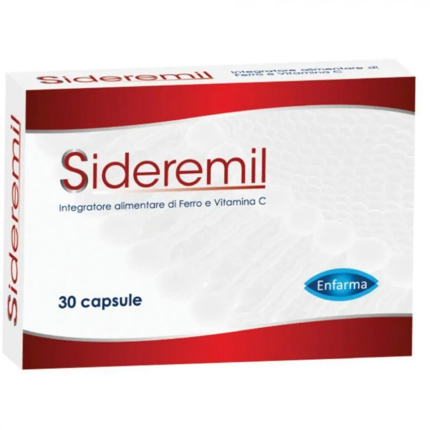 Sideremil Integratore Ferro 30 Capsule