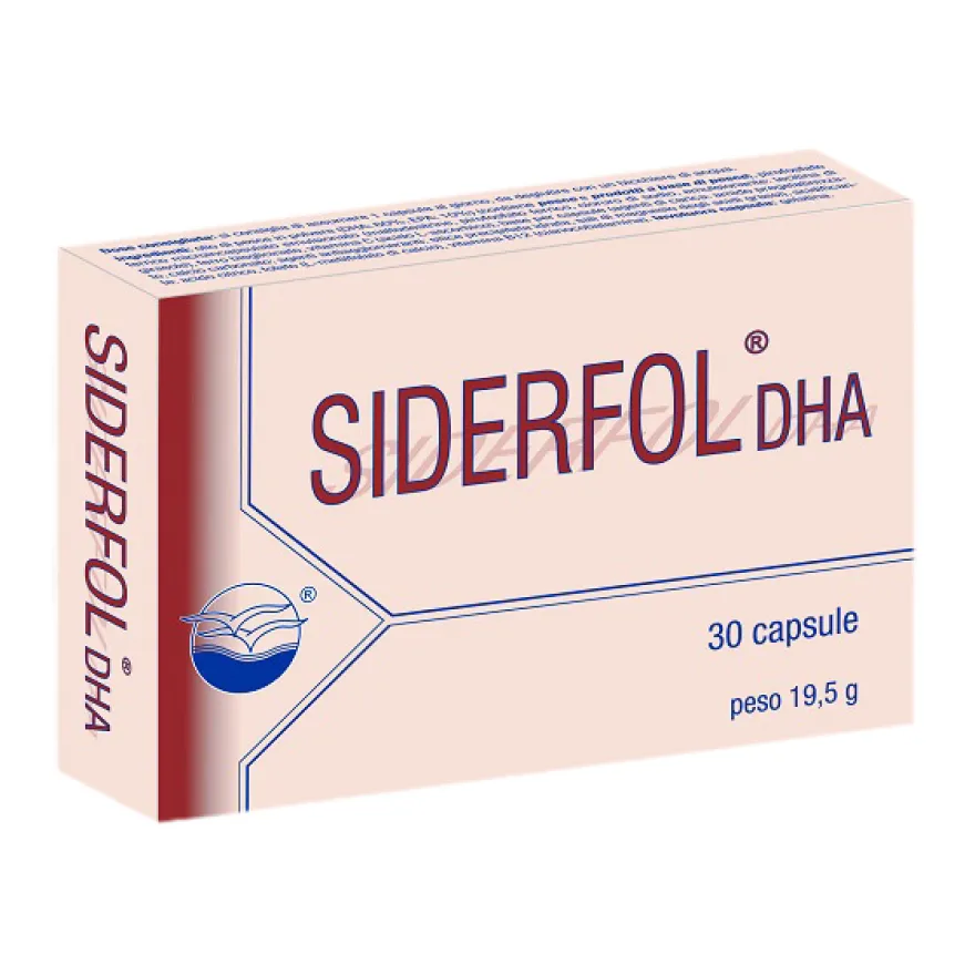 Siderfol Dha Integratore Ferro Dha 30 Capsule