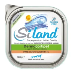 Siland Umido Cane Cervo Con Patate 300g